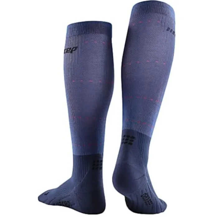 CEP Chaussettes|Chaussettes Running^Infrared Recovery Compression Socks Bleu