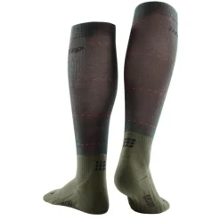 CEP Chaussettes|Chaussettes Running^Intrared Recovery Compression socks Rouge