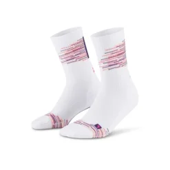 CEP Chaussettes|Chaussettes Running^Paris Vibes 80's Mid Cut Sock Blanc