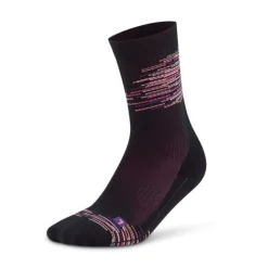 CEP Chaussettes|Chaussettes Running^Paris Vibes 80's Mid Cut Sock Noir
