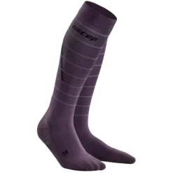 CEP Chaussettes|Chaussettes Running^Reflective Compression Socks Mauve
