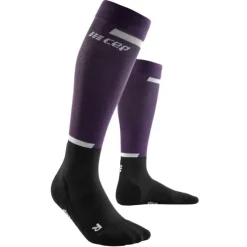 CEP Chaussettes|Chaussettes Running^The Run Compression Socks Tall V4 Noir