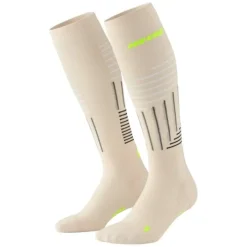 CEP Chaussettes|Chaussettes Running^The Run Limited Compression Jaune