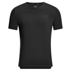 CEP T-shirt Et Manches Longues Running^The Run Shirt Round Neck Short Sleeve Noir