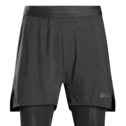 CEP Short Running^The Run Shorts 2in1 Noir