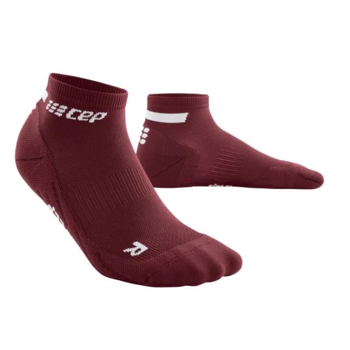 CEP Chaussettes|Chaussettes Running^The Run Socks Low Cut V4 Rouge