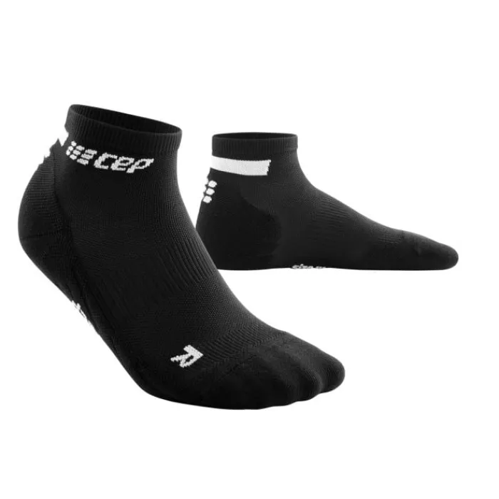 CEP Chaussettes|Chaussettes Running^The Run Socks Low Cut V4 Noir