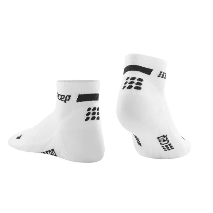 CEP Chaussettes|Chaussettes Running^The Run Socks Low Cut V4 Blanc