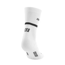 CEP Chaussettes|Chaussettes Running^The Run Socks Mid Cut V4 Blanc