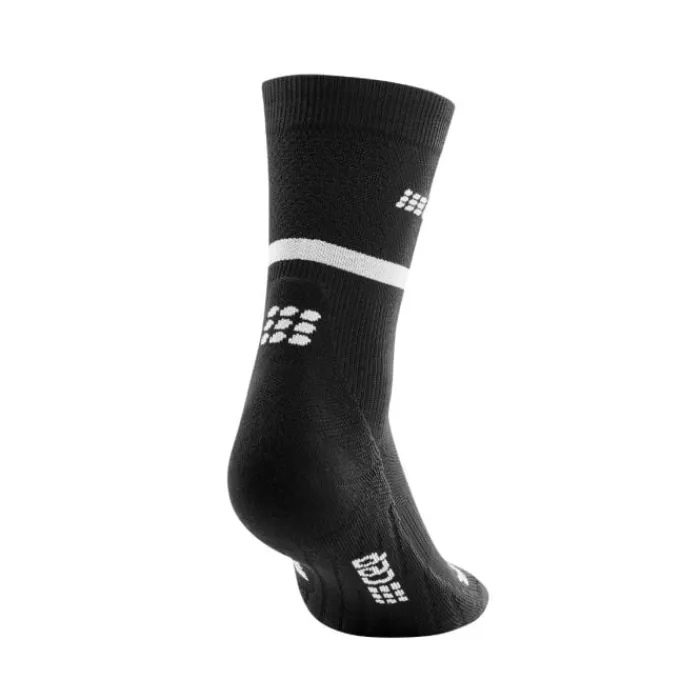 CEP Chaussettes|Chaussettes Running^The Run Socks Mid Cut V4 Noir