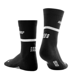 CEP Chaussettes|Chaussettes Running^The Run Socks Mid Cut V4 Noir