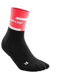 CEP Chaussettes|Chaussettes Running^The Run Socks Mid Cut V4 Noir