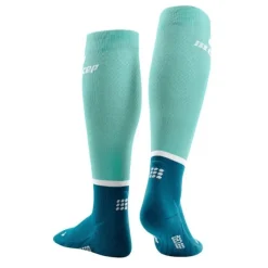 CEP Chaussettes|Chaussettes Running^The Run Socks Tall V4 Bleu