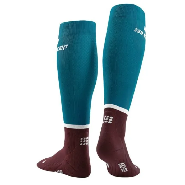 CEP Chaussettes|Chaussettes Running^The Run Socks Tall V4 Rouge