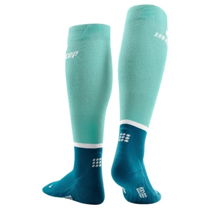 CEP Chaussettes|Chaussettes Running^The Run Socks Tall V4 Bleu