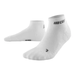 CEP Chaussettes|Chaussettes Running^Ultralight Compression Low Cut Socks Blanc