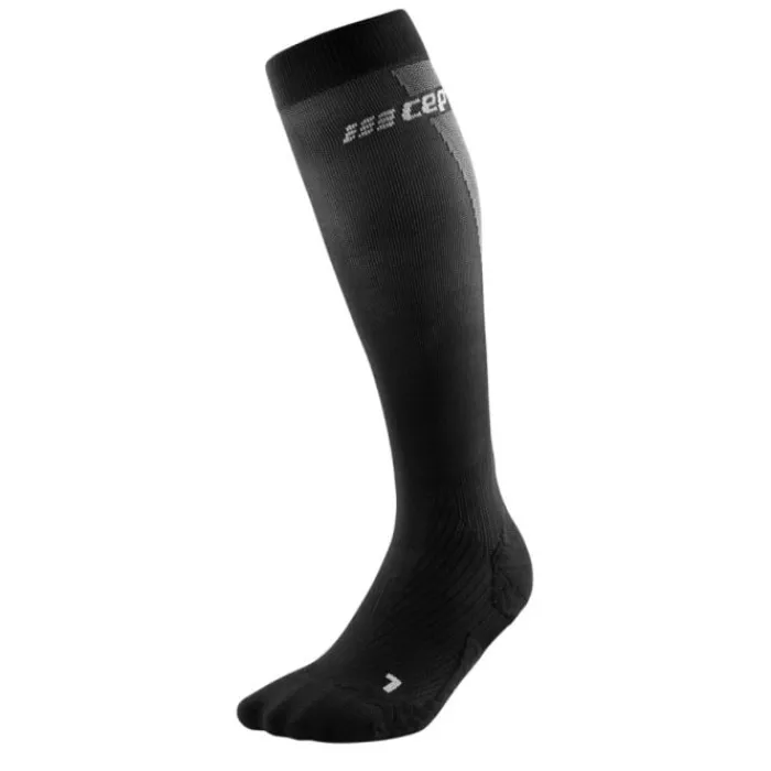 CEP Chaussettes|Chaussettes Running^Ultralight Tall Compression Socks Gris
