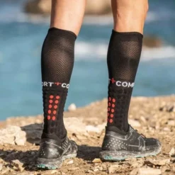 Compressport Chaussettes|Chaussettes Running^Full Sock Run Noir