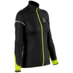Compressport Veste Running^Hurricane Windproof Jacket Flash Noir