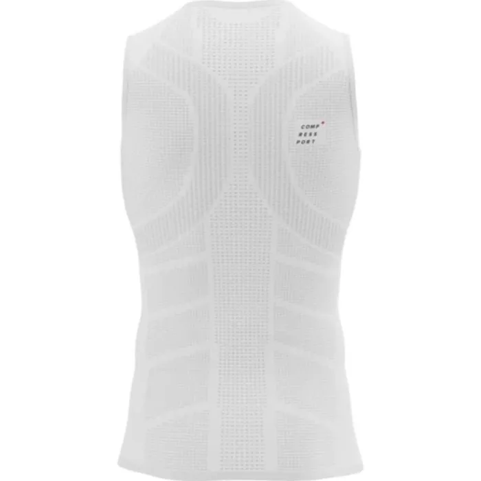 Compressport T-shirt Et Manches Longues Running^On/Off SS Tank Top Blanc