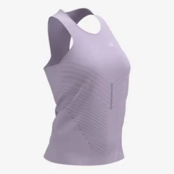 Compressport T-shirt Et Manches Longues Running^Performance Singlet Mauve