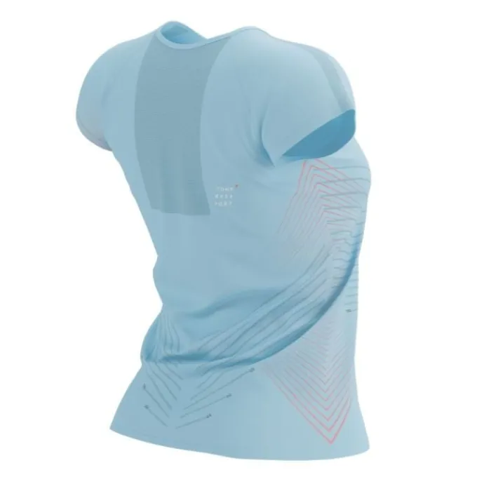 Compressport T-shirt Et Manches Longues Running^Performance SS T-shirt Bleu