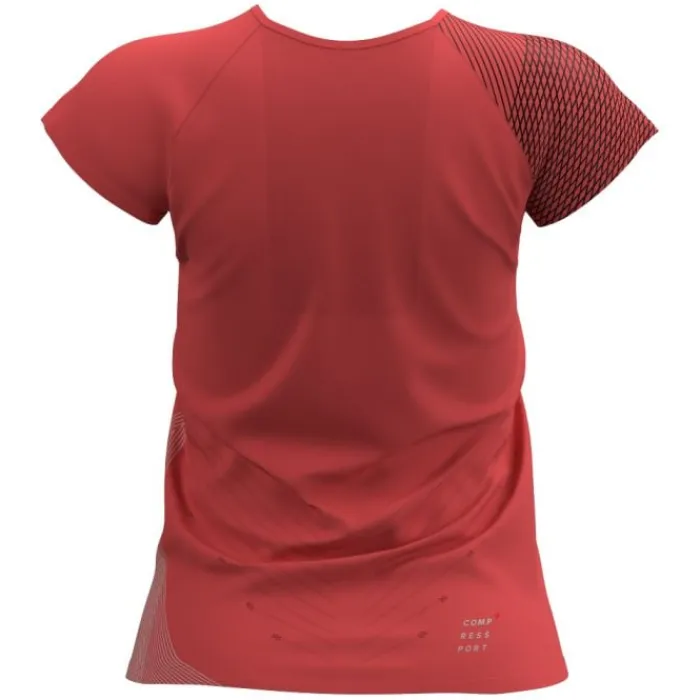 Compressport T-shirt Et Manches Longues Running^Performance SS T-shirt Rouge