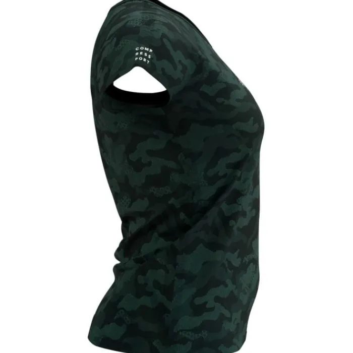 Compressport T-shirt Et Manches Longues Running^Training SS T-shirt Vert