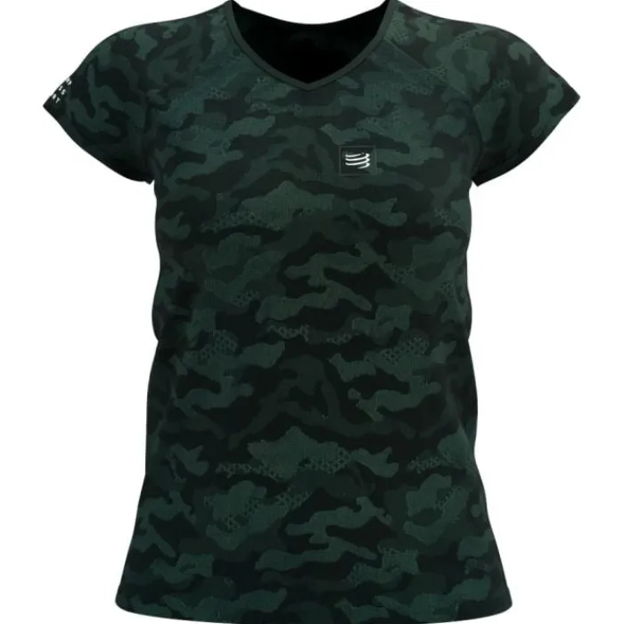 Compressport T-shirt Et Manches Longues Running^Training SS T-shirt Vert