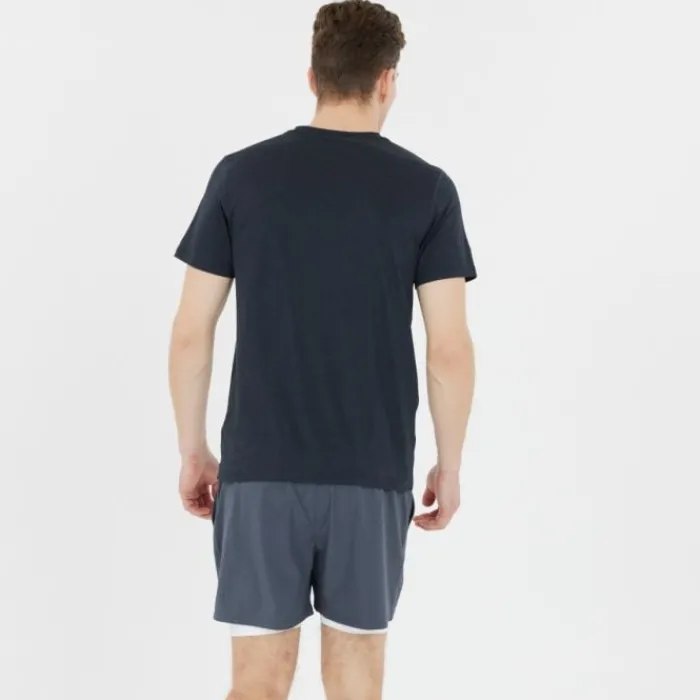 Endurance T-shirt Et Manches Longues Running^Abdon Melange Short Sleeve Tee Noir
