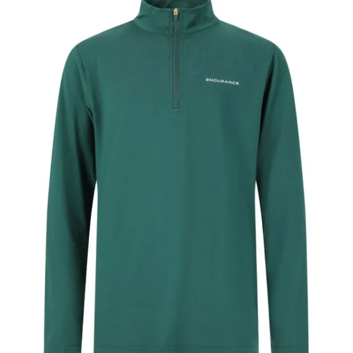 Endurance T-shirt Et Manches Longues Running^Ailan Midlayer Vert