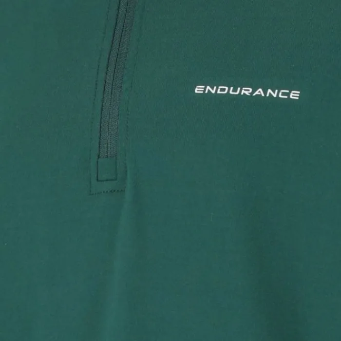 Endurance T-shirt Et Manches Longues Running^Ailan Midlayer Vert