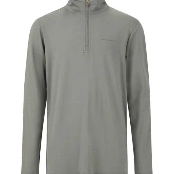 Endurance T-shirt Et Manches Longues Running^Ailan Midlayer Gris