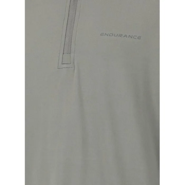 Endurance T-shirt Et Manches Longues Running^Ailan Midlayer Gris