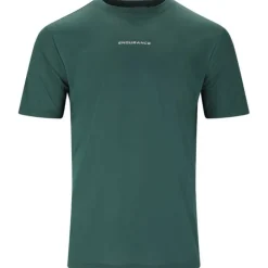 Endurance T-shirt Et Manches Longues Running^Alan Short Sleeve Tee Vert
