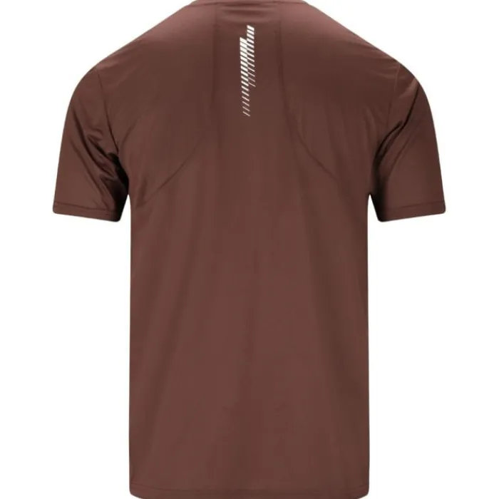 Endurance T-shirt Et Manches Longues Running^Alan Short Sleeve Tee Marron