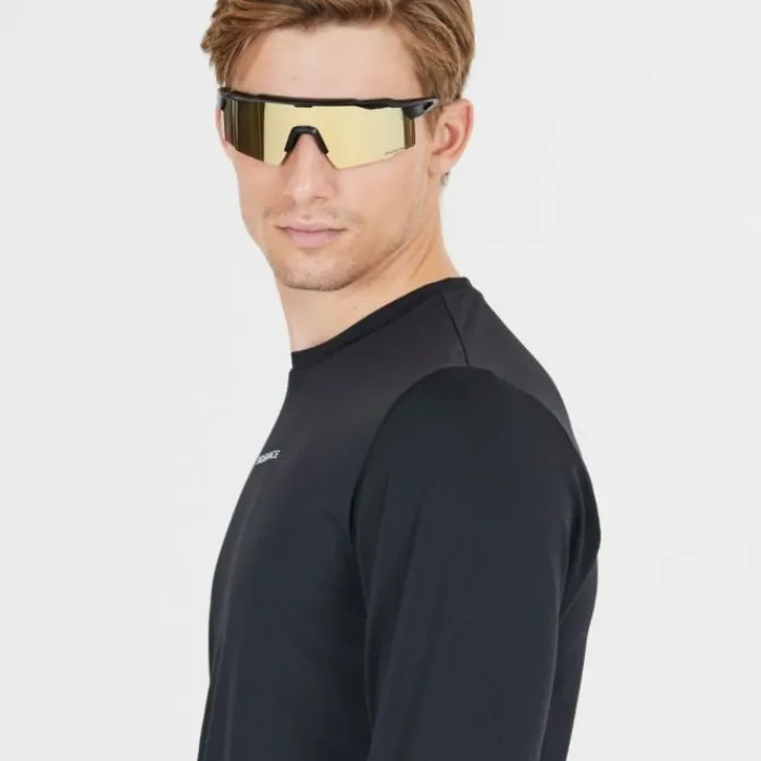 Endurance Lunettes De Running^Alberto Half-Frame Sports Glass Noir