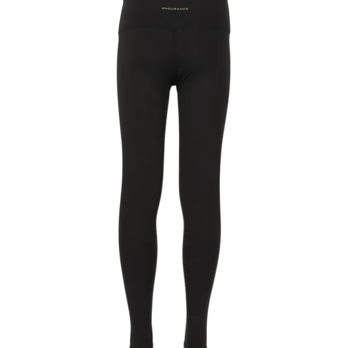 Endurance Collant Running^Basia Tights Noir