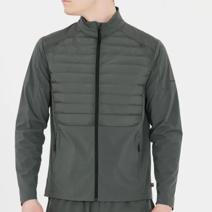 Endurance Veste Running^Benst Hybrid Jacket - Primaloft Vert