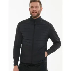 Endurance Veste Running^Benst Hybrid Jacket - Primaloft Noir