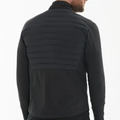 Endurance Veste Running^Benst Hybrid Jacket - Primaloft Noir