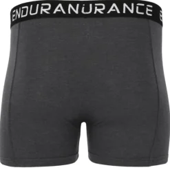 Endurance Sous Vetement Sport^Burke Boxer - 3 Pack Gris