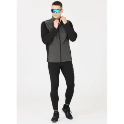 Endurance Gilet Running^Cimaron Light The Night Vest Gris