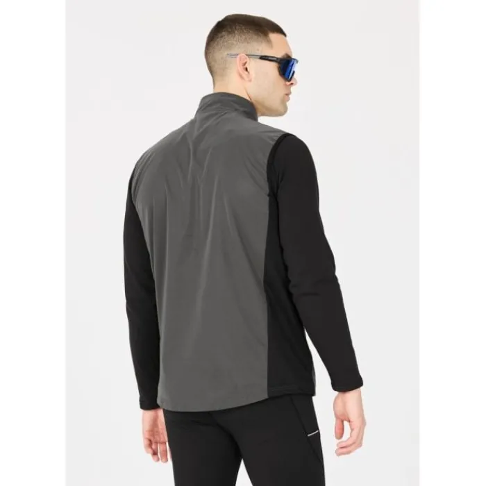 Endurance Gilet Running^Cimaron Light The Night Vest Gris