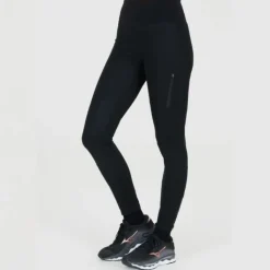 Endurance Collant Et Pantalon Running^Elinor Windblock Tights Noir