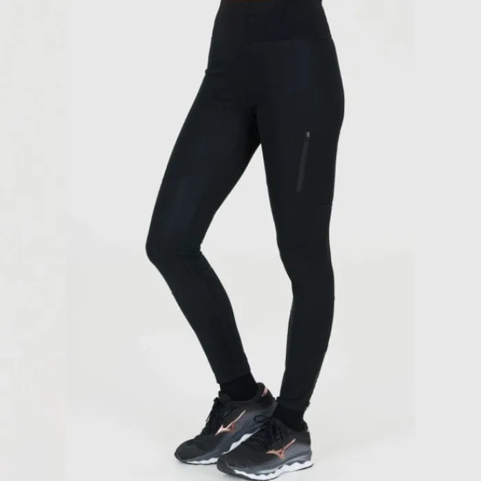 Endurance Collant Et Pantalon Running^Elinor Windblock Tights Noir