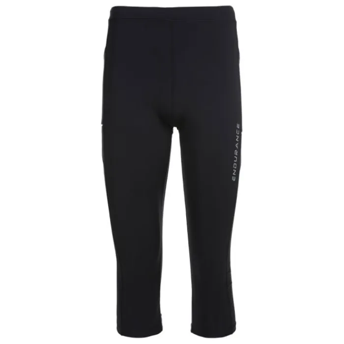 Endurance Collant Et Pantalon Running^Energy 3/4 Tights Noir