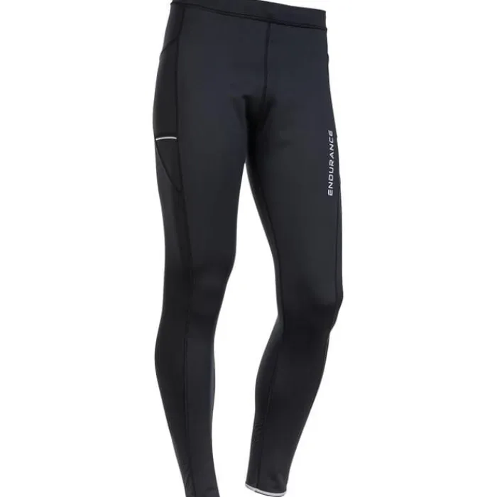 Endurance Collant Et Pantalon Running^Energy Windblock Tights Noir