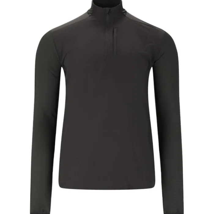 Endurance T-shirt Et Manches Longues Running^Garth Windbreak Half Zip Noir