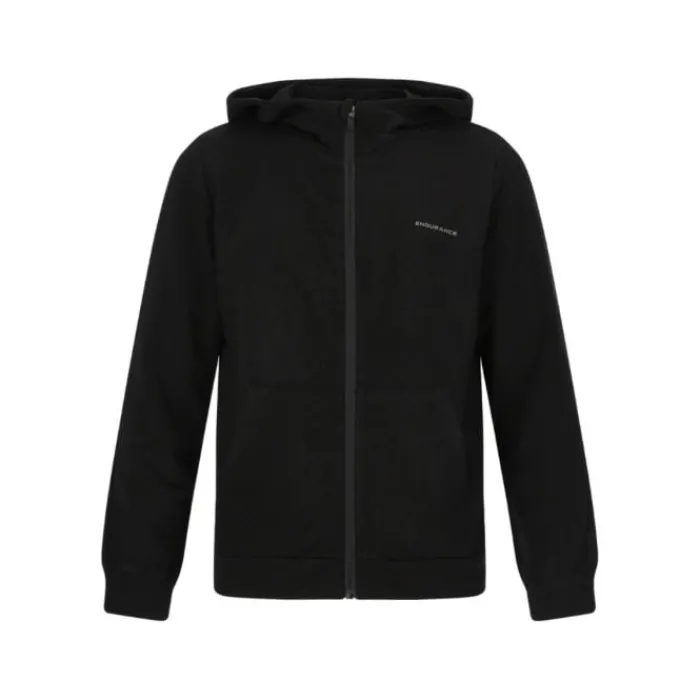 Endurance T-shirt Et Manches Longues Running^Grovent Full Zip Hoody Noir